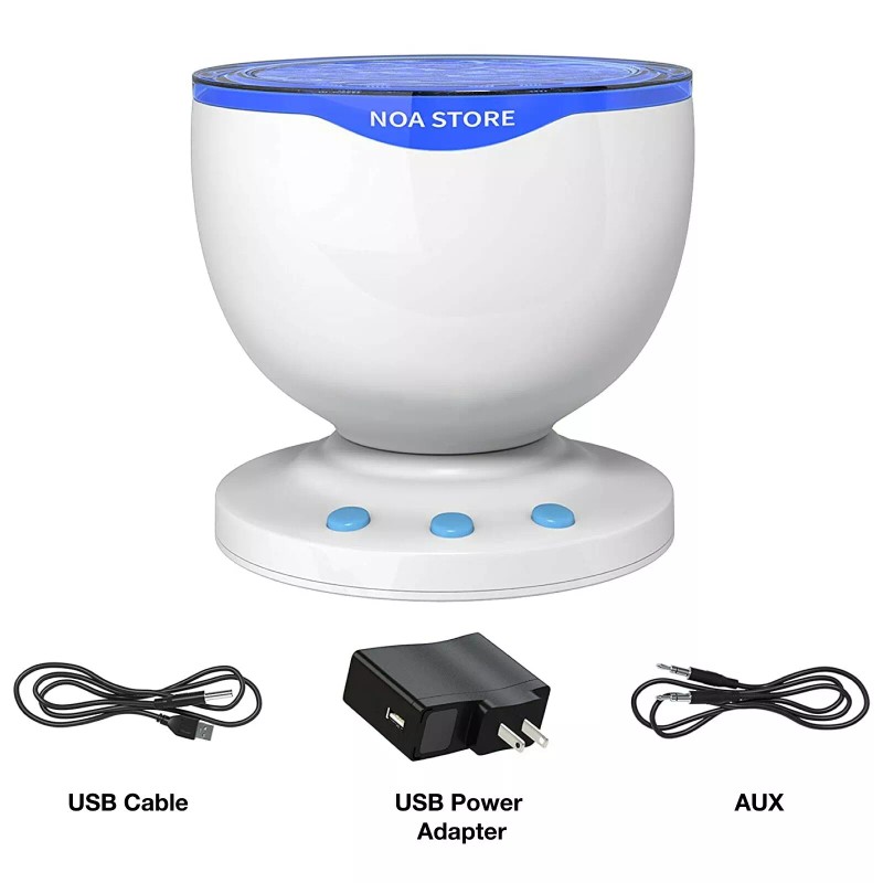 Noa Store Calming Autism Sensory LED Light Projector Toy Relax