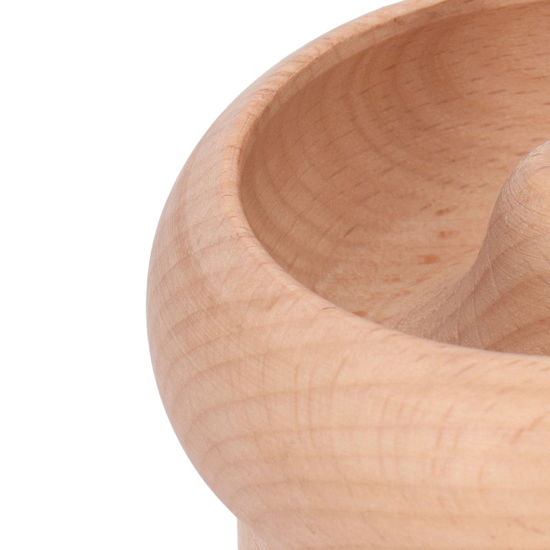 Bead Spinner DIY Beading Turning Bowl 10cm Wooden Manual Beading