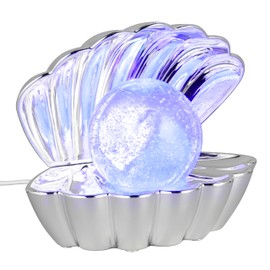 Reality Leuchten Shelly R57731106 Table Lamp Plastic Chrome 0.8 Watt LED Colour Changing