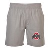boxercraft Men's Ohio State Buckeyes Riptide Short, Light Grey, L