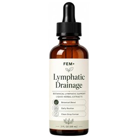 FEM+ Lymphatic Drainage Drops（2Fl Oz ）