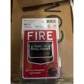 Fire-Lite Fire Lite by Honeywell BG-12 Dual Action Screw Terminal Pull Station Alarm (NEW)
