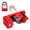 Circuit Breaker Lock Set Aluminum Alloy Anti Corrosion Electrical Safety