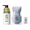 RISHIRIA Furel Color Shampoo (Natural Black) Dedicated Bottle + Refill