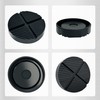 TONDA TONDA Floor Jack Rubber Pad, Universal Jack Puck Adapter,