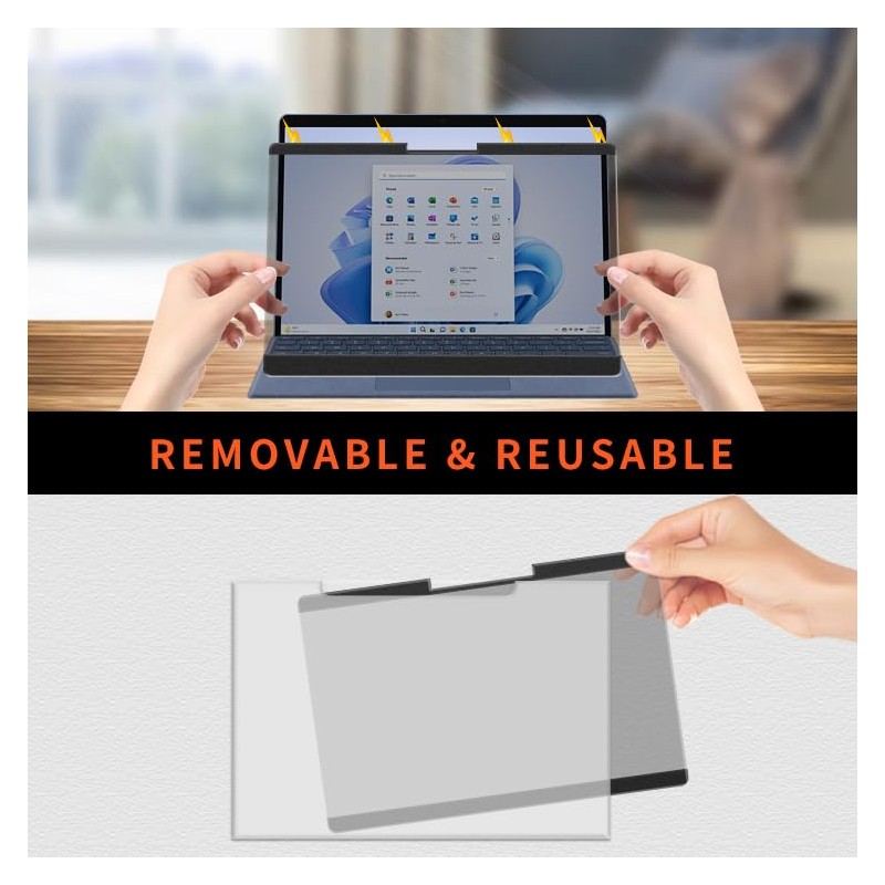 Thorani Magnetic Privacy Screen Protector Protects Display and Data for