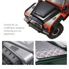 1/10 Scale Metal Skid Plate Sides Simulation Accessory Fit for