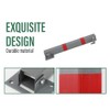 Safety Bollard Post Steel Folding Parking Barrier Lockable Car Bollard