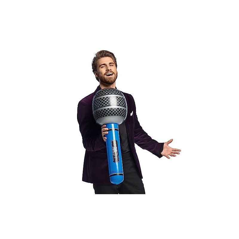 Boland - 02803 - Microfono gonfiabile, 76 cm, giocattolo d'acqua,