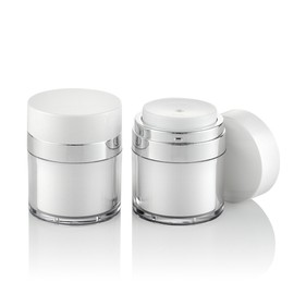 Tuyumall Hyeoplyeok Upche Small divided bottle container white refill pumping portable cosmetics cream