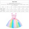HJTT Fairy Tutu Dress for Girls Pastel Flower Girl Tulle