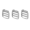 10pcs 1 Inch Metal Buckle Slider Adjustable Zinc Alloy Buckles