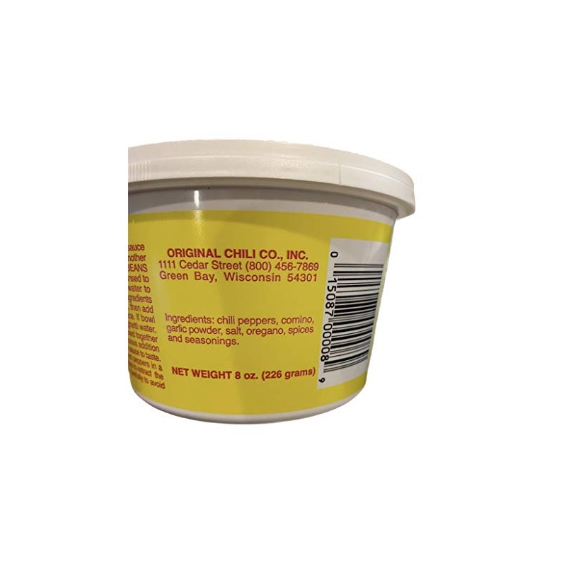A Bowl of Red, Seasoning Chili, 8 oz, (Pack of