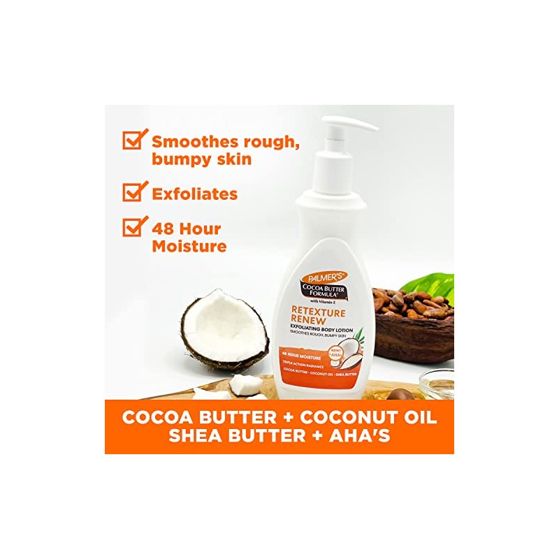 Palmer’s Cocoa Butter Retexture & Renew Exfoliating Body Lotion