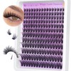 EYDEVRO Wispy Cluster Lashes Natural Lashes Individual Clusters 9-18mm 192