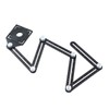 TOPWAY Multi-Function Angle Measuring Ruler, Aluminum Alloy Metal Angle Template