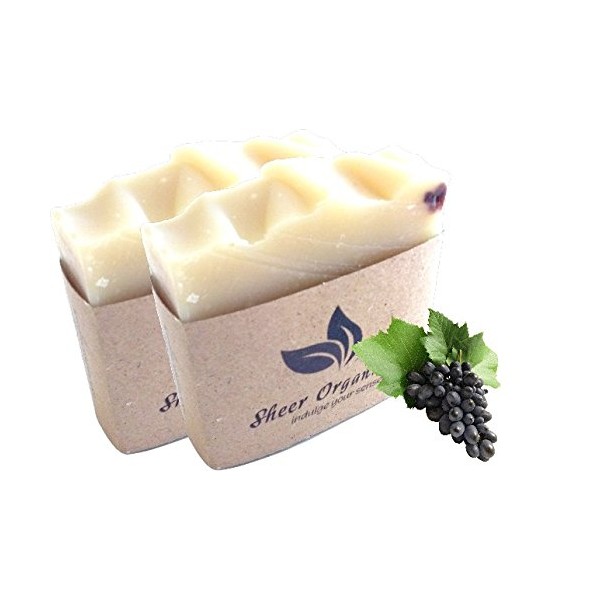 (2 Pack) Sheer Organix Luxury Rejuvenative Handmade Herbal Soap, 3.52