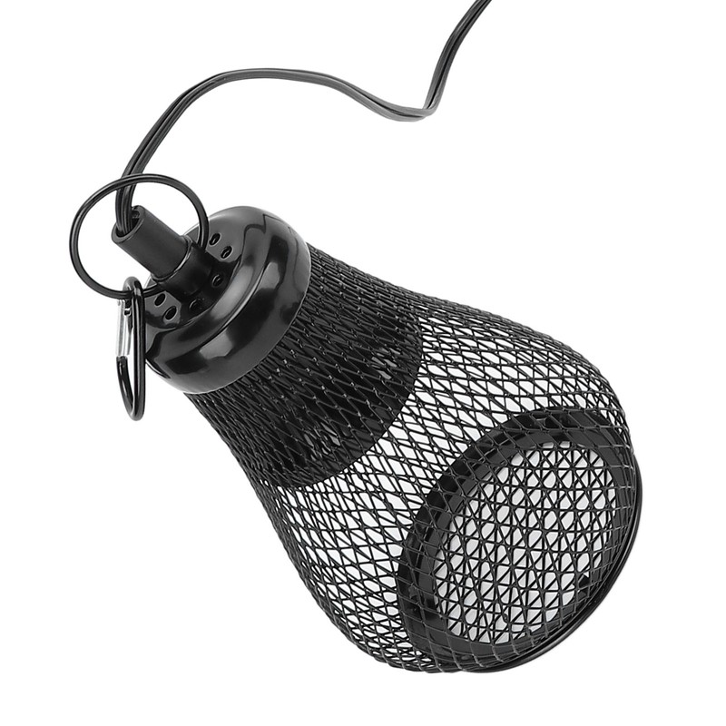 Reptile Heat Lamp Guard Protection Iron Anti Scald Reptile Lampshades