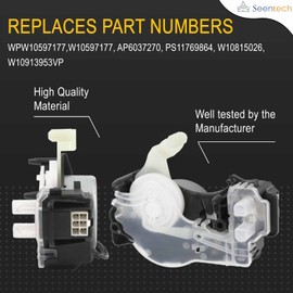 W10913953 Washer Shift Actuator Compatible with Whirlpool Kenmore Amana Washers by Seentech - Replaces EAP11769864 AP6037270 W10815026 W10913953VP PS11769864