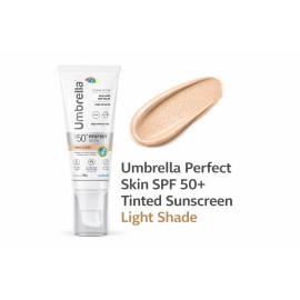 Medihealth Umbrella Perfect Skin SPF 50+ Light Tint 50g Matte Oil-Free Tinted Sunscreen