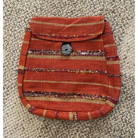 Venus Imports Crossbody Boho Purse Messenger Bag Handmade in Nepal Venus Imports Orange /Multi