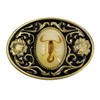 XGALBLA Cool Western luminous stone 3D Scorpion Belt Buckle For