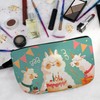 Livel lhood Birthday Lama Makeup Bag Cute Small Organizer Zipper