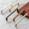 BEROSSA 10 Pack 3-3/4 Inch Polished Chrome Drawer Pulls Chrome