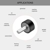 sourcing map 8pcs M6 Vibration and Damper Holder Rubber with