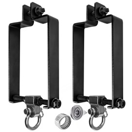 Dakzhou 2 Heavy Duty Swing Hangers, Swing Set Accessories for Wooden Sets Snap Hooks Hardware Swing Set Attachments Porch Playground Indoor Outdoor