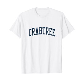 Crabtree PA Vintage Athletic Sports JSN2 Navy Print T-Shirt