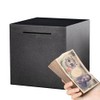 Jlbzyy Non-Open Piggy Bank Fashionable Money Box Stainless Steel Large