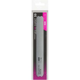 STALEKS PRO Base de metal para uñas rectas Experto 20 Silver Acero inoxidable