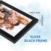 WIFTREY 18 Pack 3.5x5 Picture Frame Black, 3.5 x 5