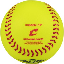 CHAMPRO GEM 12" Softball for Pitching Machine Use and Training
