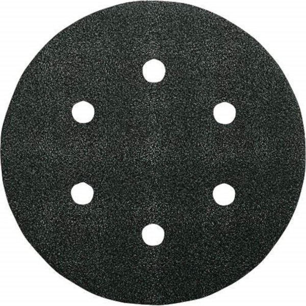 Bosch Professional 2608605132 Stone Velcro 6 hole150x6 G1200, Black, 150 mm