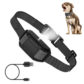 KOCASO Citronella Dog Bark Collar，Anti Bark Collars for Dogs Spray Bark Collar Anti Barking Control for Small Medium Large Dogs IP65 Waterproof No Electric Shocks，Black(Not Included Spray)