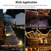 Solar Rope Light 100 LED Waterproof Weather Resistant Decorative Solar