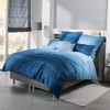 Erwin Müller Satin Bed Linen, dark blue, 135x200 cm (40x80