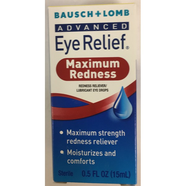 Bausch & Lomb Advanced Eye Relief Redness Maximum Relief Drops - 2 pk.