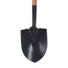 Project Source D-Handle Garden Shovel, Hardwood and Steel 19.75in 3351651