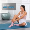Toetally Cute Pilates Socks with Grips for Women Ruffle Cuff