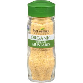 McCormick Gourmet Organic Ground Mustard, 1.75 oz (Pack of 3)