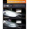 SHENKENUO For Peterbilt 579 389 Upgrade LED Combo Bulbs Headlight