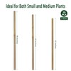 Plant Stakes,12 Inches Natural Garden Bamboo Sticks,BOVITRO 20Pcs Plant Support