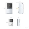 Byron DBY-23412UK Wireless Portable Doorbell Set, 100m Range, 16 Melodies