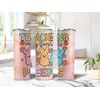 20oz Teaching My Favorite Peep Skinny Tumbler, Happy Easter Tumbler,