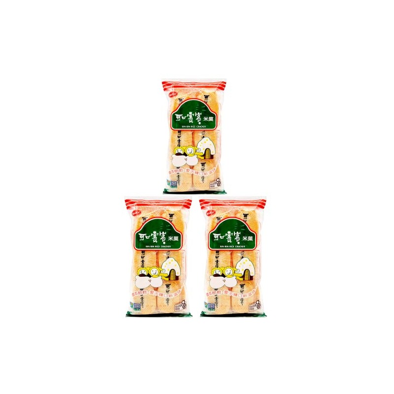 Bin Bin Rice Cracker - 3.73oz (3 packs)