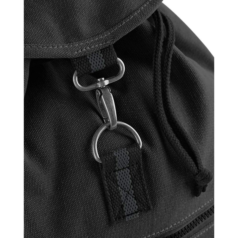 Quadra Vintage Canvas Backpack - 18 Litres (One Size) (Vintage