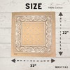 MDSTYLE 100% Cotton Bandana for Men & Women 22" x